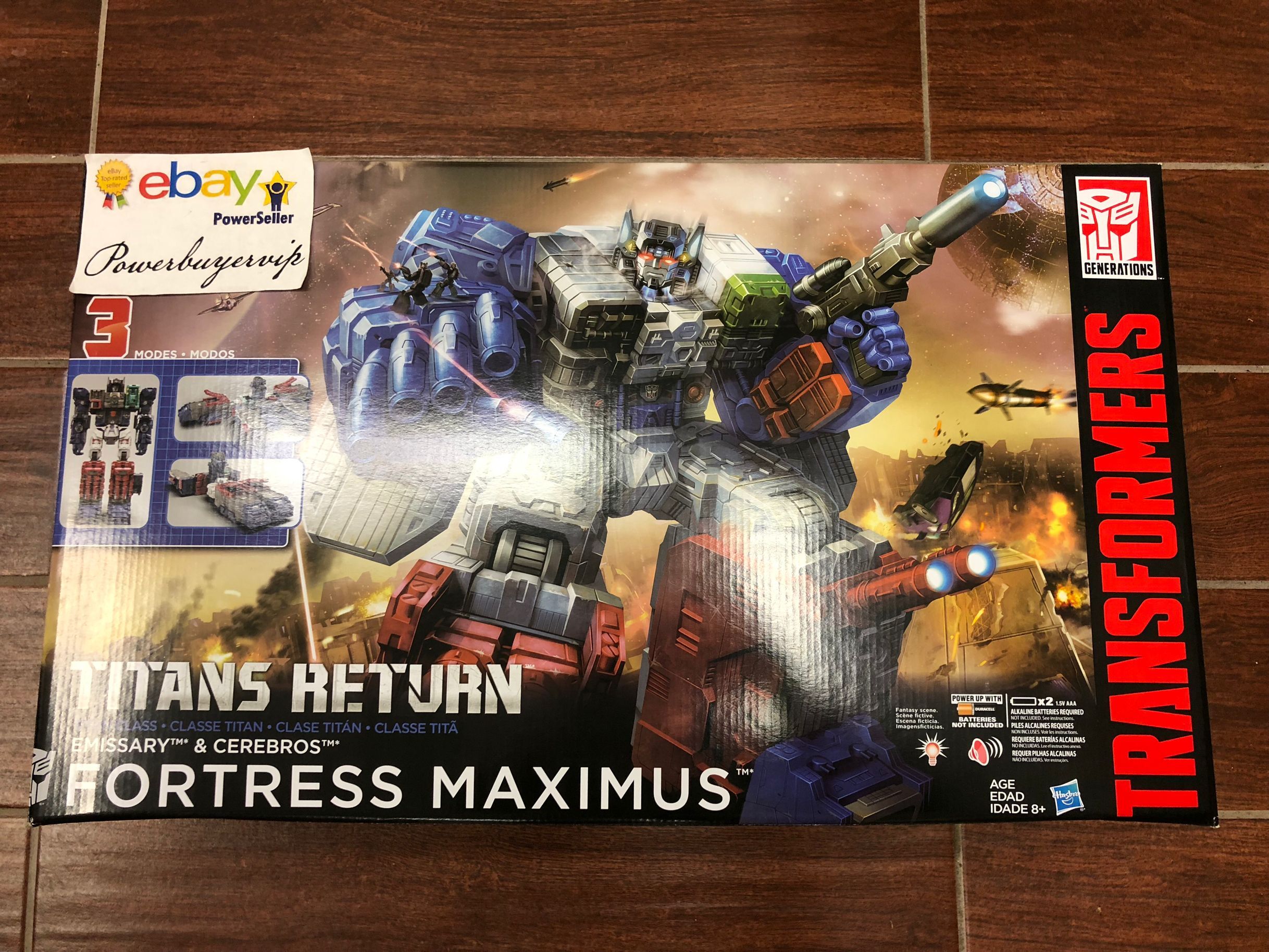 Transformers Generations Titans Return Titan Class Fortress Maximus Figure - Click Image to Close